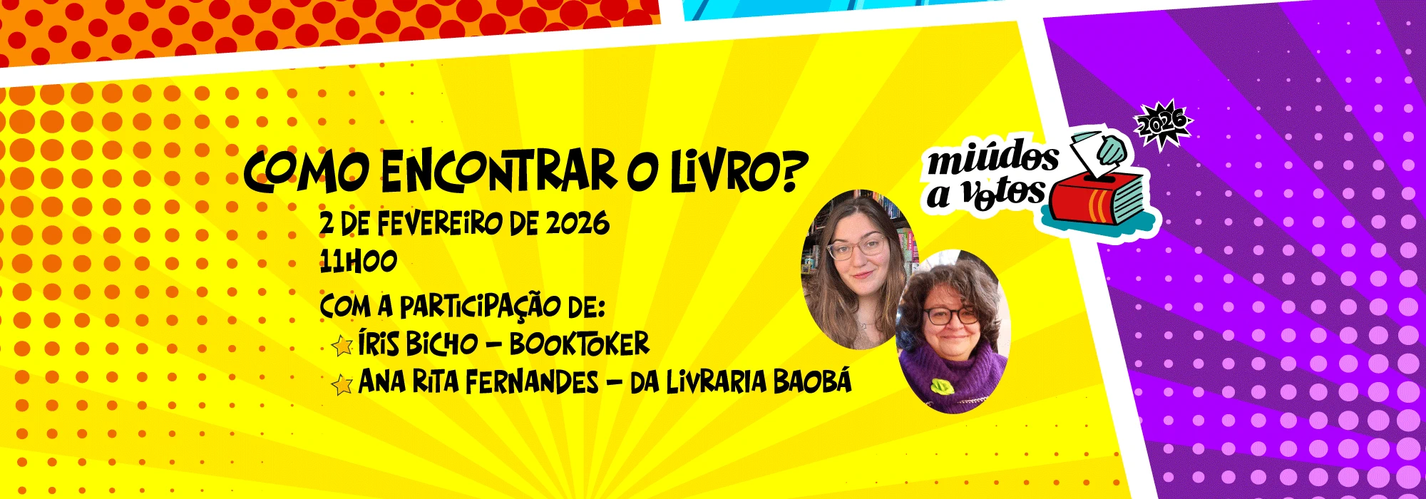 Miúdos a votos - webinars